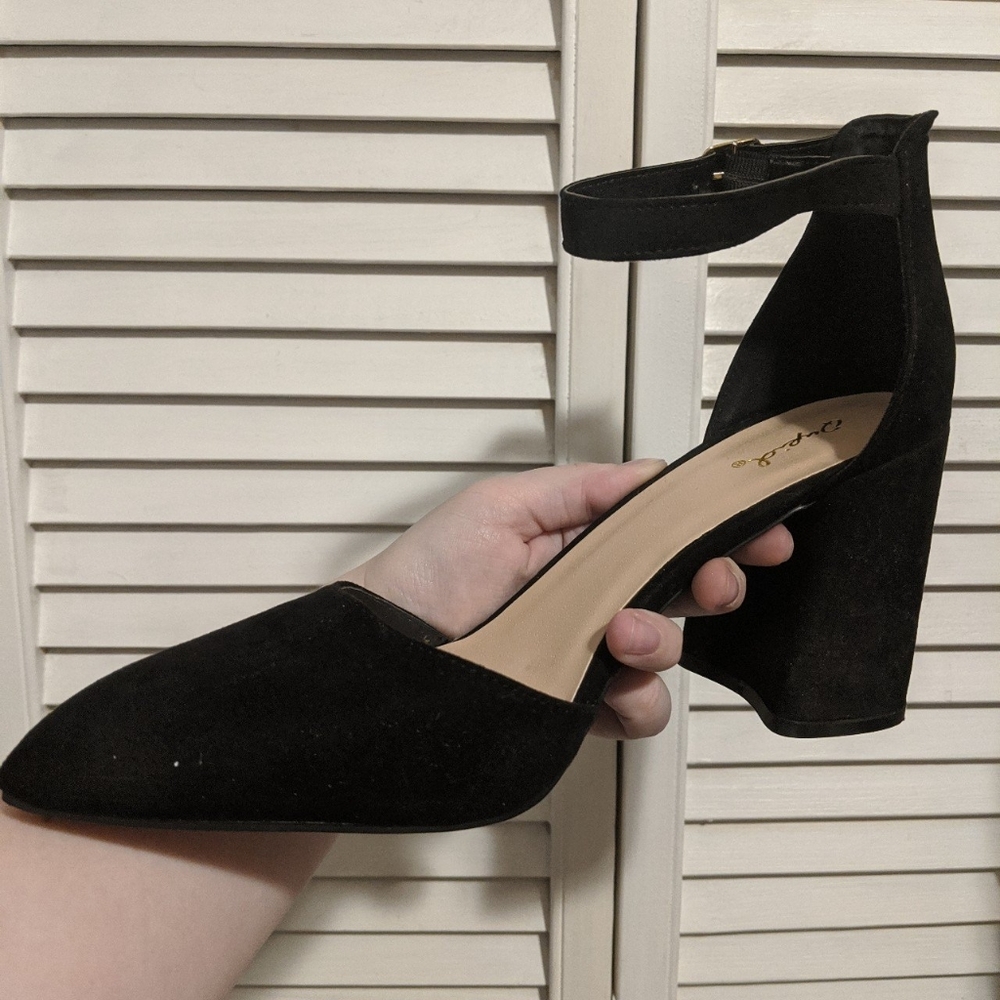 Qupid block heel